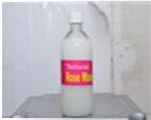 natural rose water